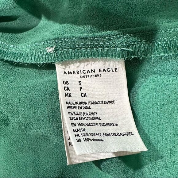 American Eagle Outfitters Green Mini Dress NWT Size Small - Picture 12 of 14